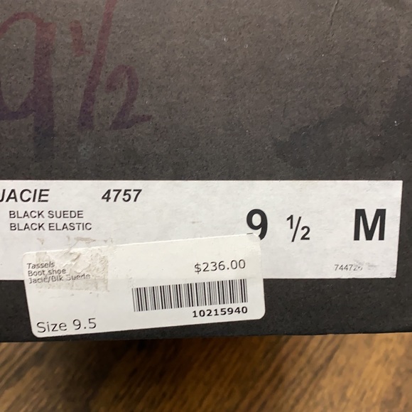 Costa Blanca Black Stiletto Heels (9.5) Made in Spain - Picture 8 of 9